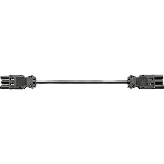 Bachmann GST18 Forlængerkabel - 50 cm - Sort
