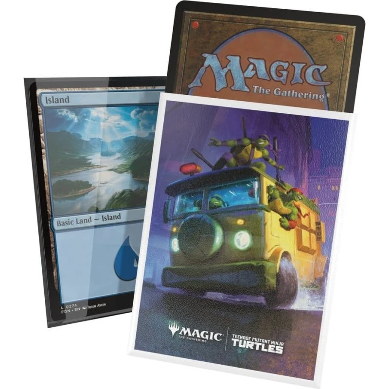 Ultimate Guard TMNT Art Sleeves - Turtle Van (100 stk)