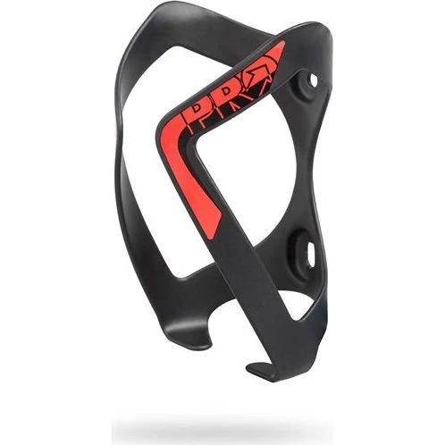 PRO Flaskeholder Alloy - sort/rød