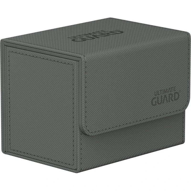Ultimate Guard Sidewinder 80+ Deckbox - Monocolor Grey