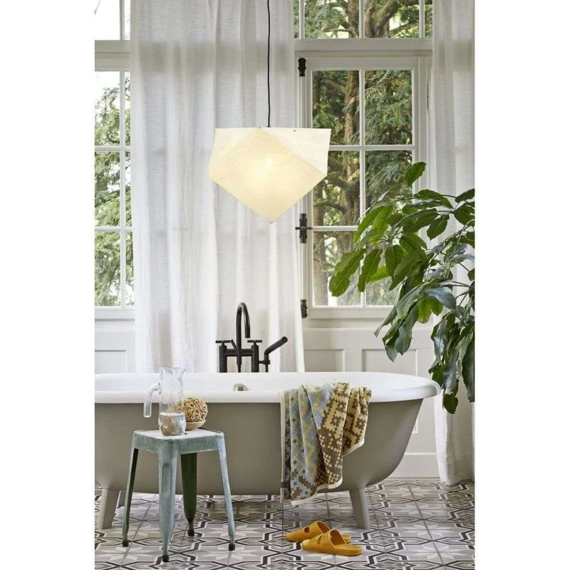 Vitra Akari YP1 Pendel - Hvid Papir/Bambus