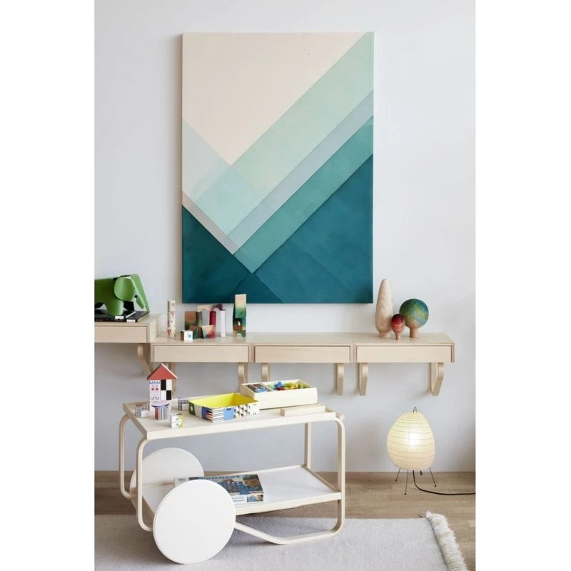 Vitra Akari 1N Bordlampe - Isamu Noguchi - Papir/Karton