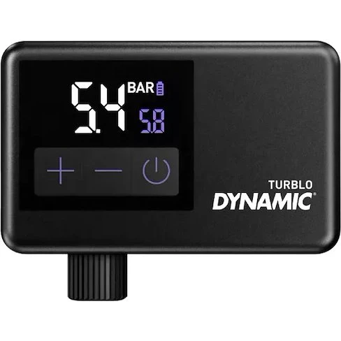 Dynamic Turblo E-Pumpe — elektrisk, kompakt cykelpumpe (op til 8 bar)