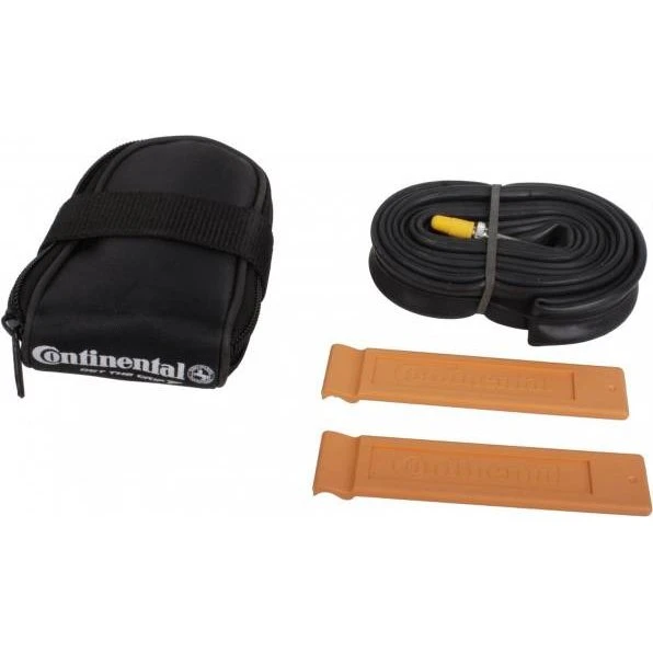 Continental Seatpack Road, 60 mm Presta-slange og dækjern, sort