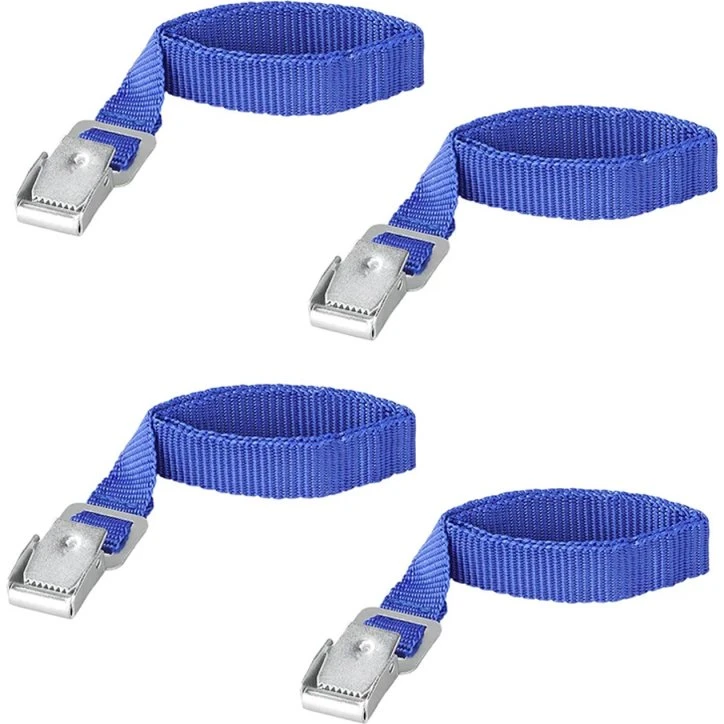 ProPlus Bindestropper til cykelholder 4 stk – 18 mm x 40 cm, blå