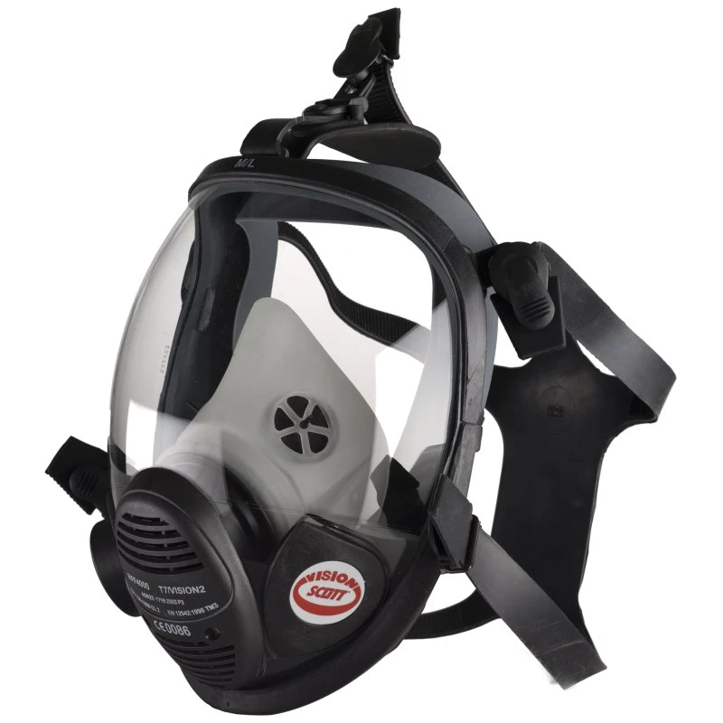 3M Vision FM4-M Genanvendelig Helmaske - Medium