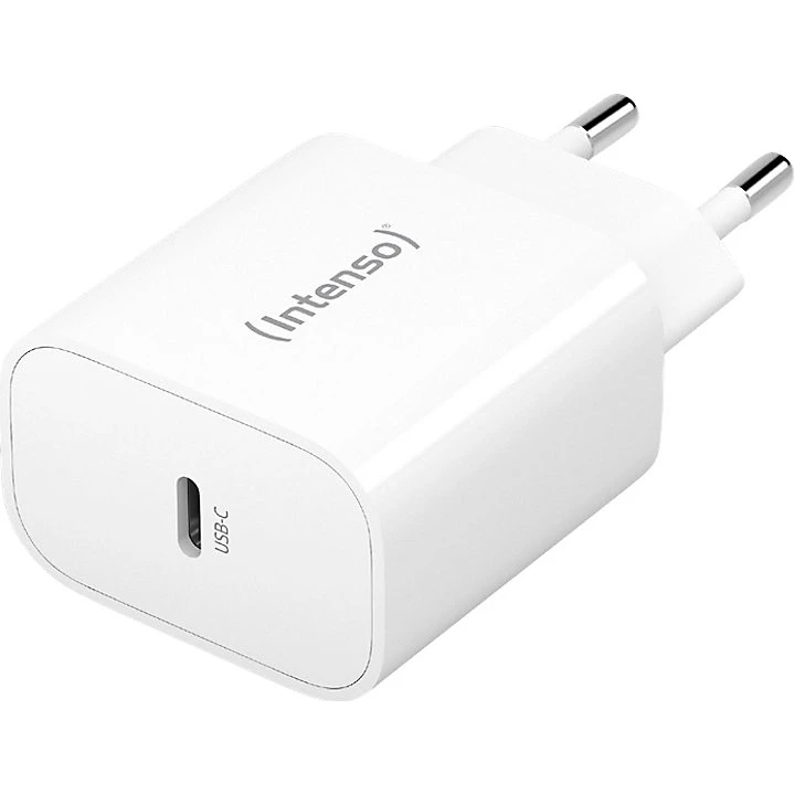 Intenso USB-C lader 20W PD 3.0 & QC 4.0 - Hvid