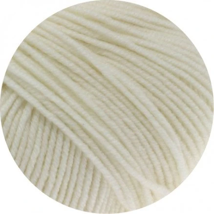 Lana Grossa Cool Wool 432 Ecru - 100% Ekstrafin Merinould
