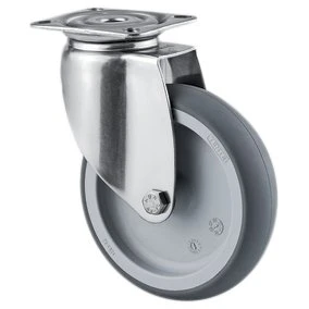 Drejehjul 7470 PJO 100 P30-13 rf. Rustfri Ø100 mm