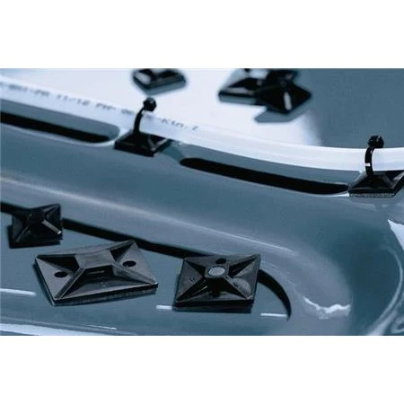 SolidTack MB3APT-A Sokkel, Sort 19x19mm
