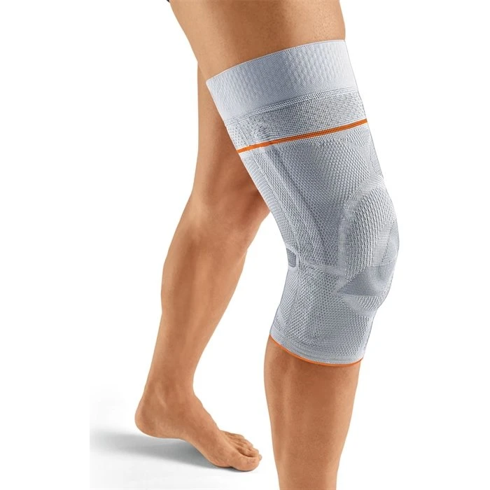 Sporlastic GENU-Hit® +COMFORT knæbandage, str. 5, platin