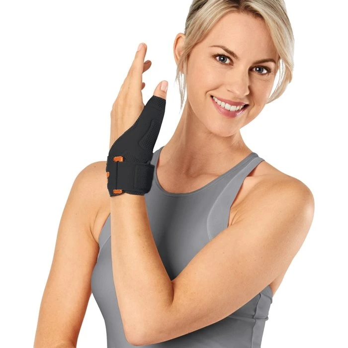 Sporlastic Rhizo-Hit Tommelbandage, str. L, sort