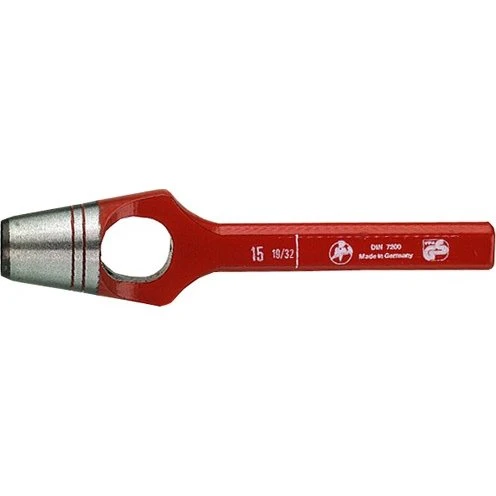 Huggepibe 1708-5 med skaft, 5mm