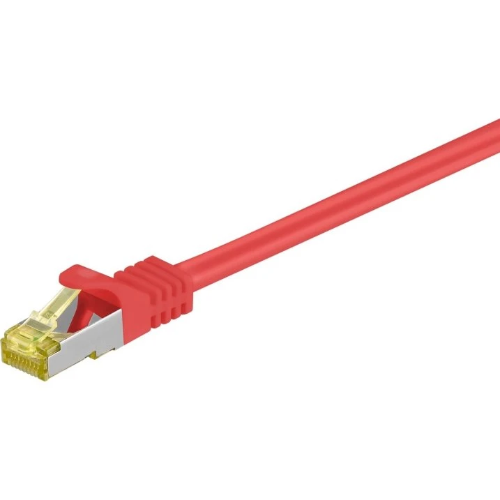 Goobay RJ45 Netværkskabel CAT 7 S/FTP 20m - Rød