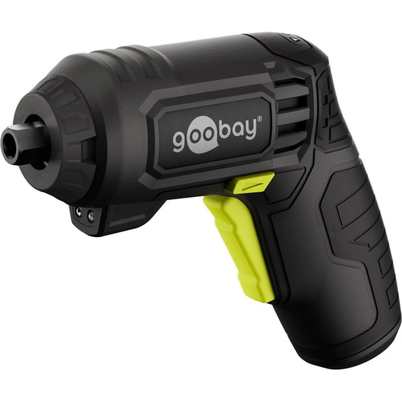 Goobay 4-i-1 Mini Batteridrevet Skruetrækkersæt - 35 dele