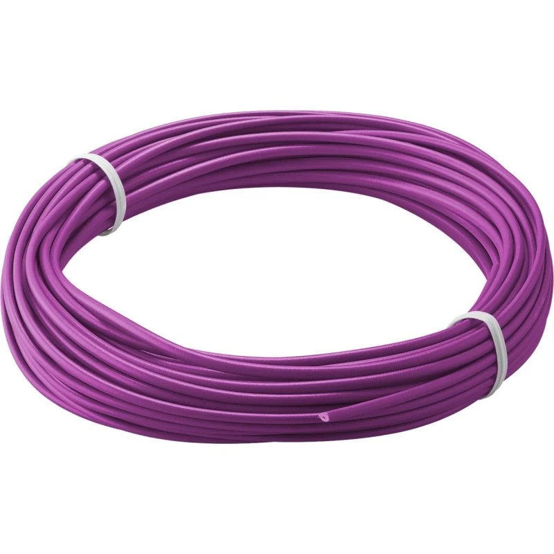 Goobay Isoleret Kobberkabel, 10m, 0.14mm² - Violet