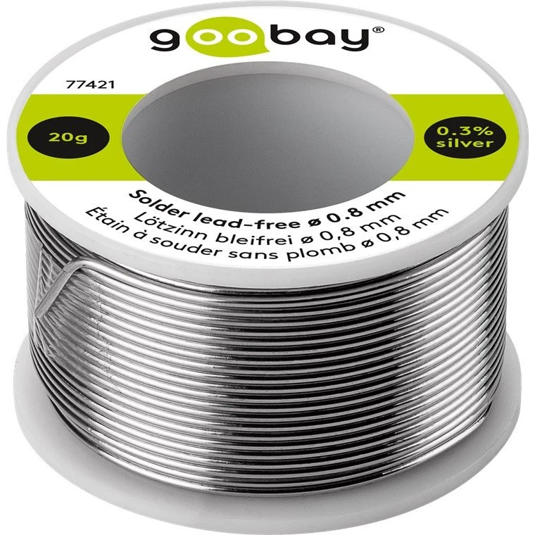 Goobay Blyfrit Loddetin 0,8 mm - 20 g
