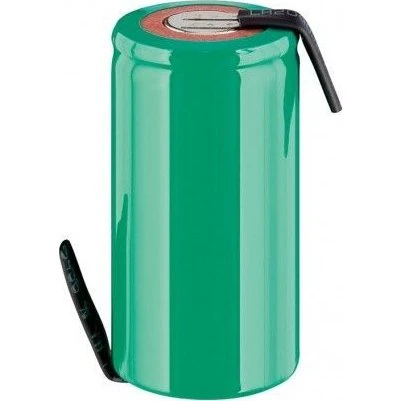 NiMH Sub-C batteri 1,2V 4000mAh med loddeflige