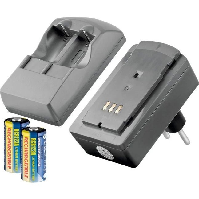 Goobay Batterioplader til 2 x CR123 Li (350 mA)