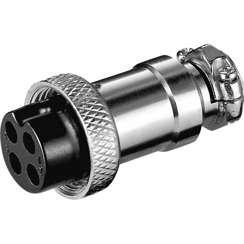 goobay Lydstik Sølv - 4-pin hunstik