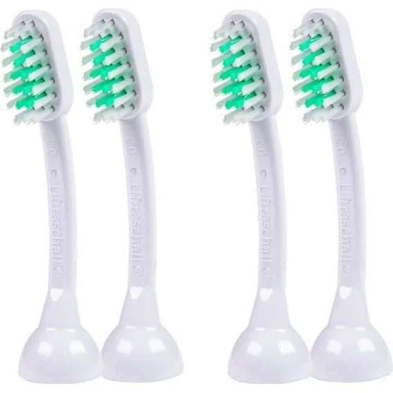 emmi®-pet Ultralyds børstehoveder Store, 4 stk.