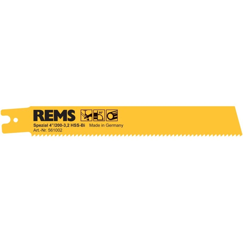 REMS Bajonetsavklinge Gul 200mm til Tiger ANC/VE/SR