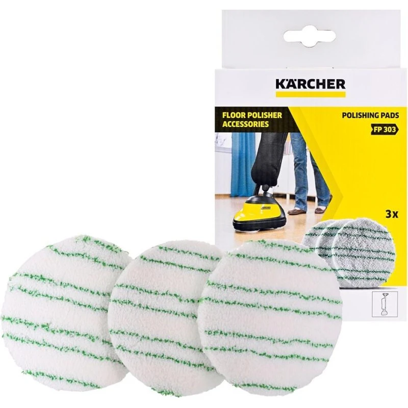 Kärcher Polerpuder til FP 303 - 3 stk.