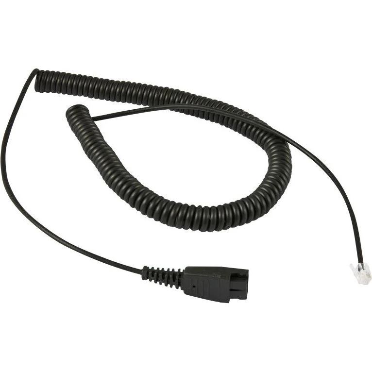 Plusonic kabel til Jabra QD-RJ9 headset