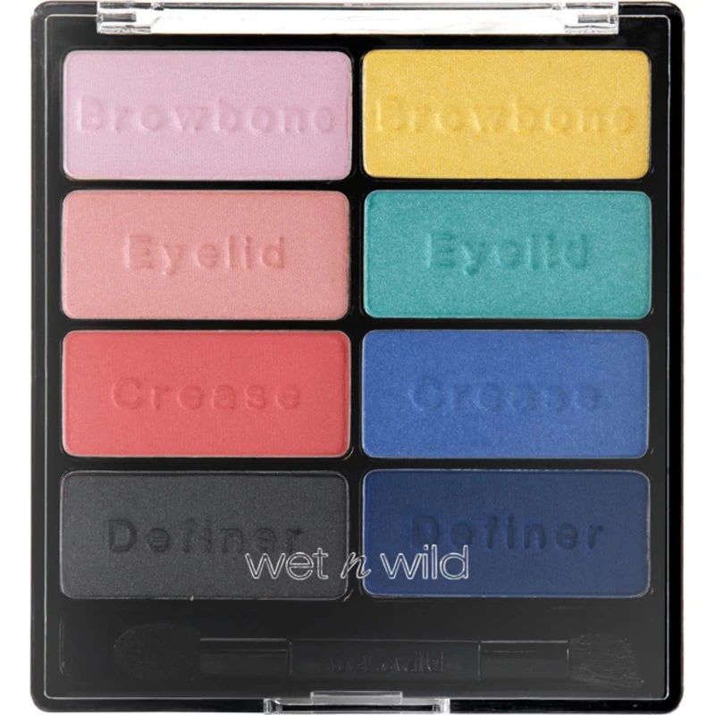 Wet n Wild Color Icon E7371 Bambino Øjenskyggepalette, 8 nuancer