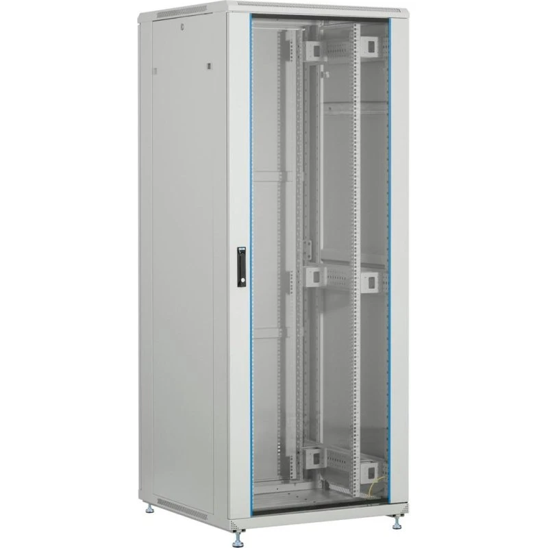 Rackskab 42U 19" fritstående - 600x600mm - Grå