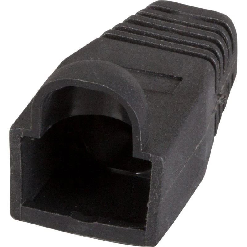 EFB Elektronik 37546.4-100 Kabelmuffe til RJ-45, Sort (100 stk)