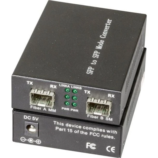EFB Elektronik EL031 Netværksmediekonverter 1000 Mbit/s Sort