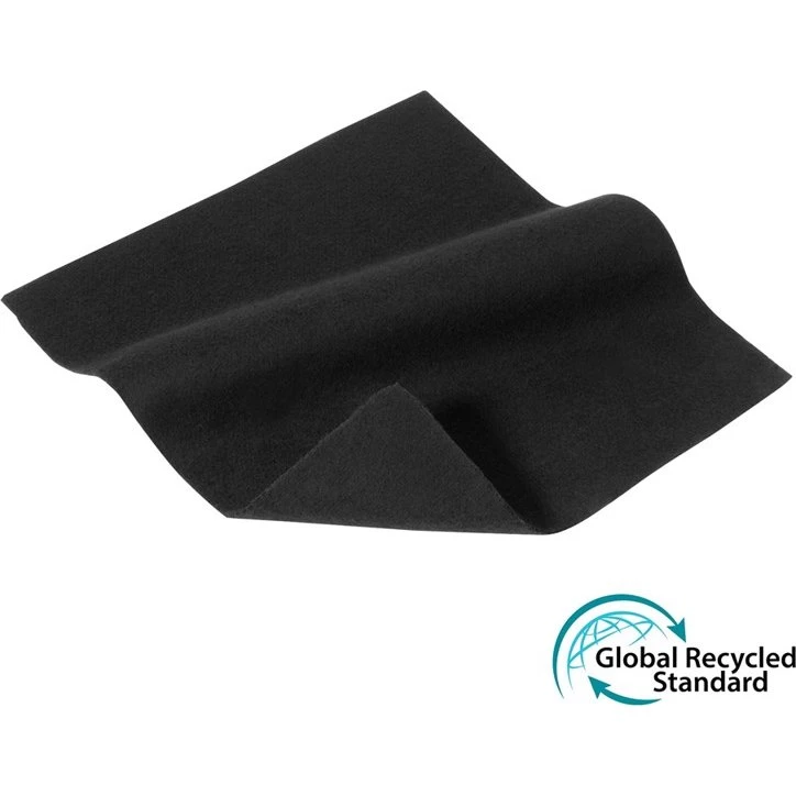 Eco Scenemolton 320g/m² Sort - 3m bred - 64% genanvendt