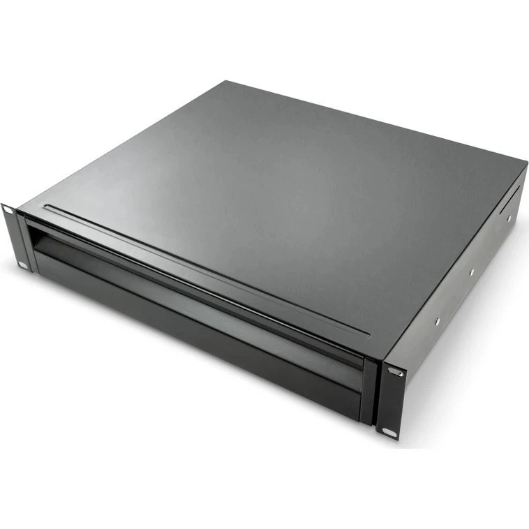 AH Rackskuffe ERGO 19"/2U - Alu - 38,8 cm dybde