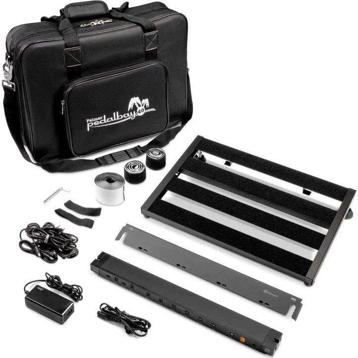 Palmer Pedalbay 40 PB Pedalboard med WTPB40 Strømforsyning