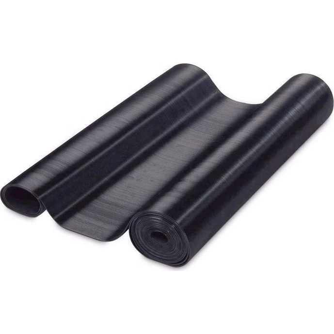 Adam Hall Defender RILLS Mat sort 1 m x 8 m - 85900 B
