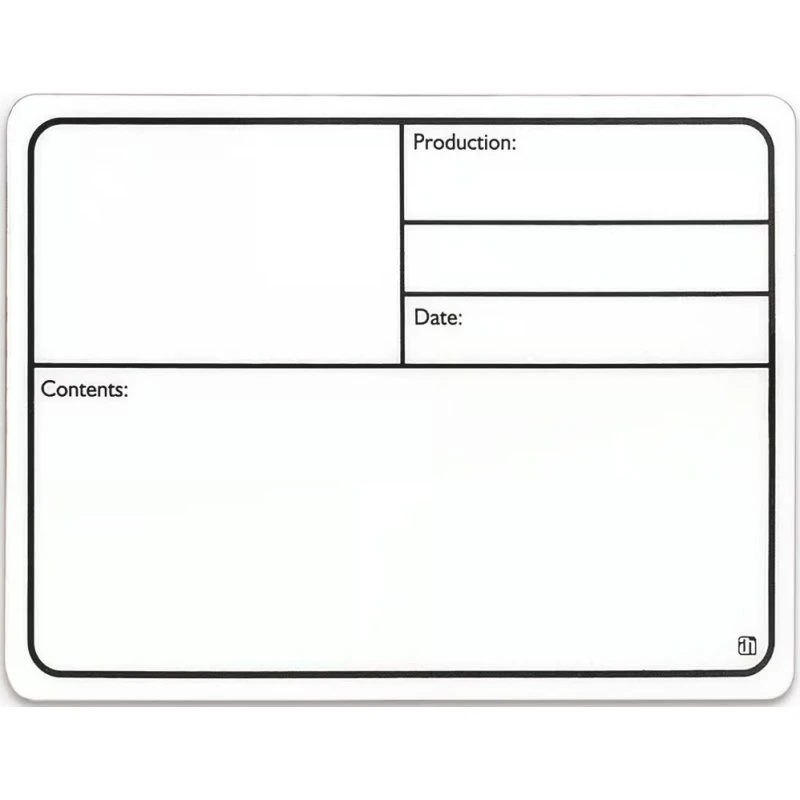 AH 88001 M Tourlabel med Magnet 177x127mm Hvid