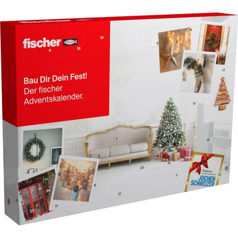 Fischer Adventskalender 2026 - 24 dele