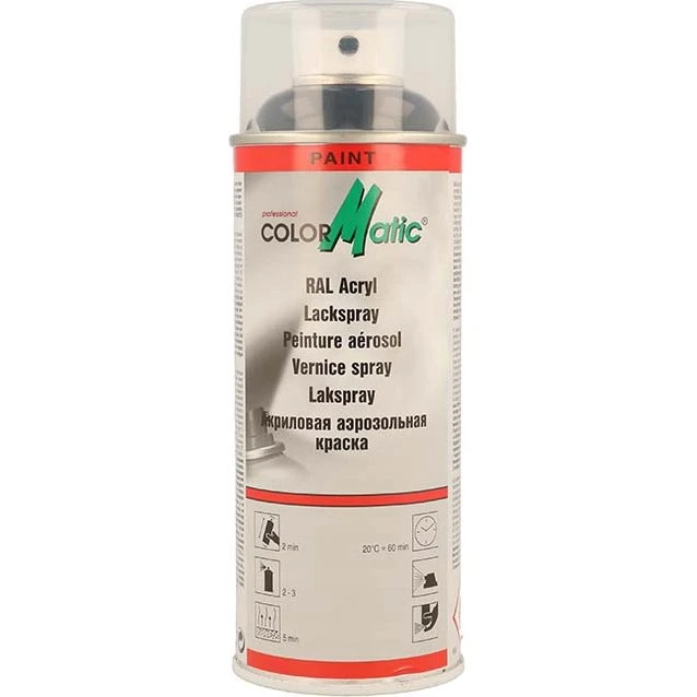 ColorMatic RAL 9005 Sort Højglans Spraymaling 400ml
