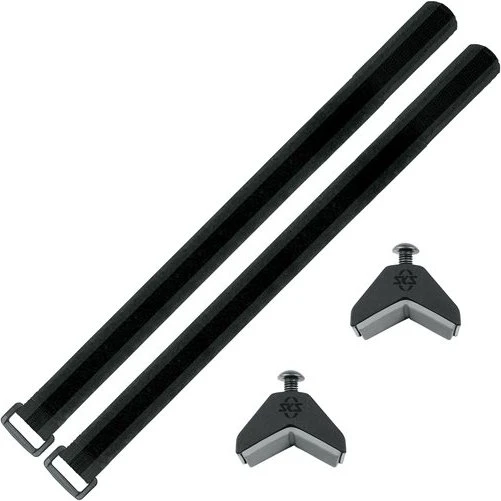 SKS Anywhere flaskeholderbeslag – universal montage (sort, op til Ø80 mm)