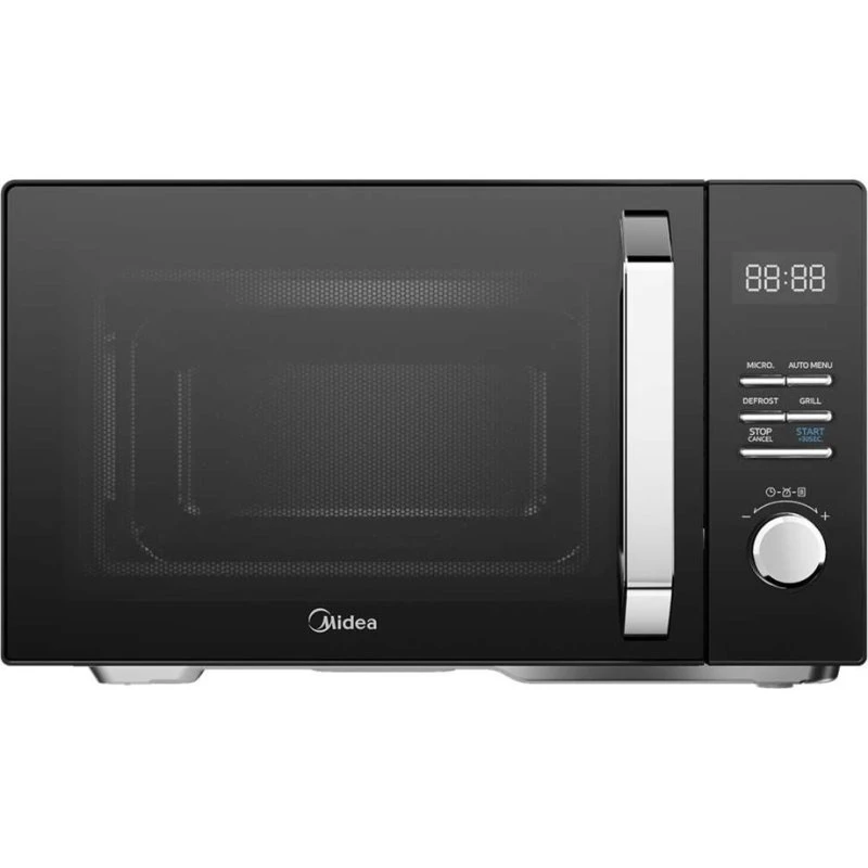 Midea MAG25XF Mikrobølgeovn med grill, 25L, Sort