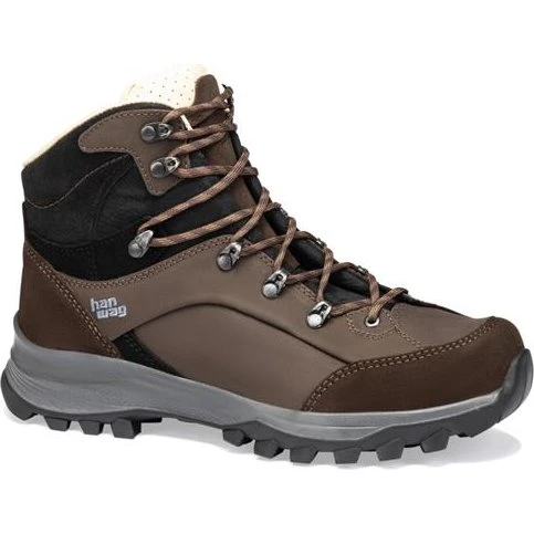 Hanwag Alta Bunion II Lady LL Vandrestøvle - Mocha/Black