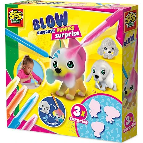 Blæs Airbrush penne Puppies Surprise - assorteret varianter