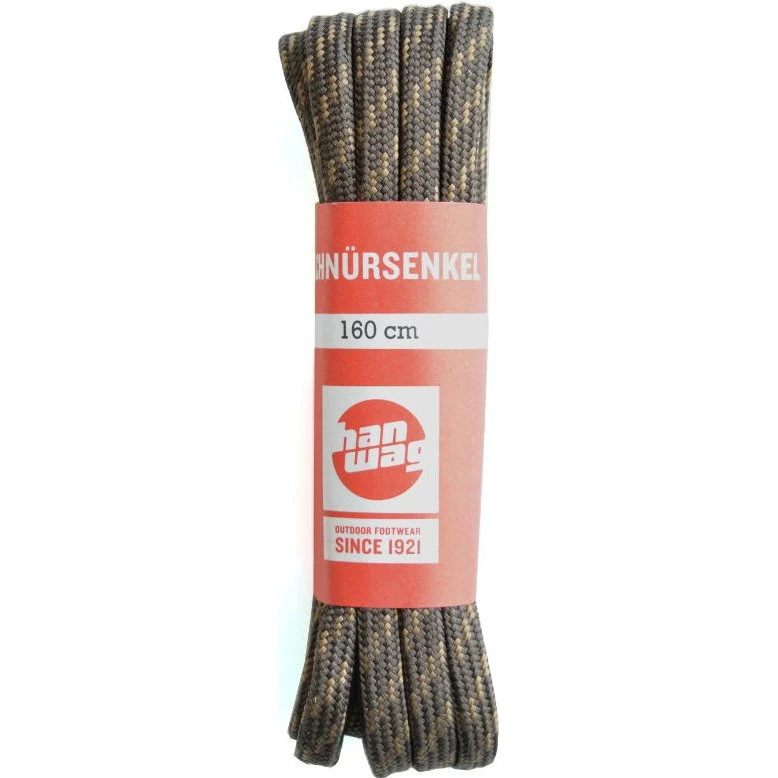 Hanwag snørebånd 160 cm - Brun