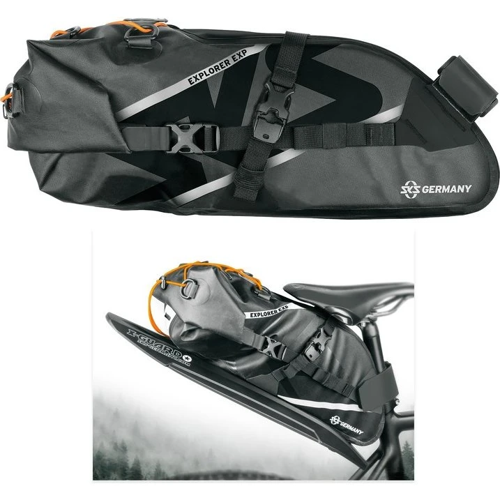 SKS Explorer EXP saddeltaske 8 L (vandtæt)
