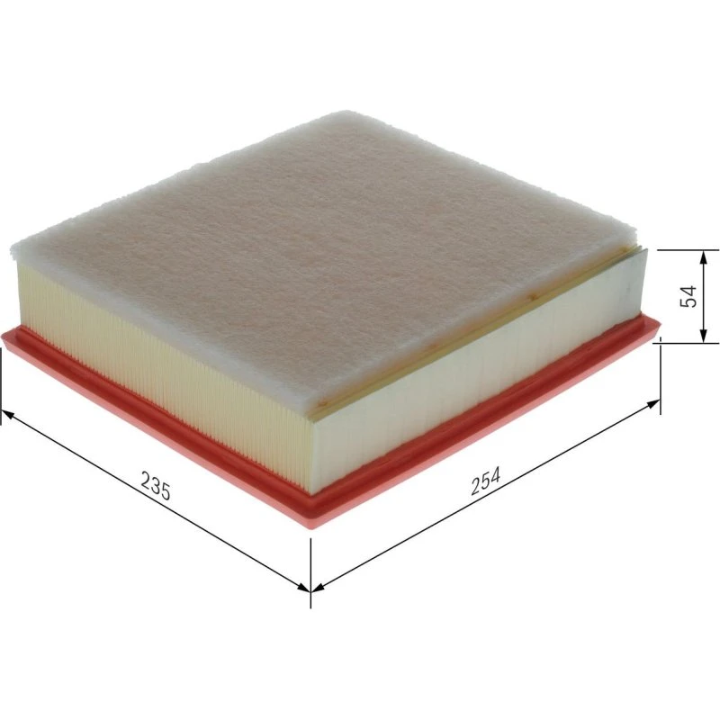 BOSCH Luftfilter til ISUZU F 026 400 673 - Filterindsats