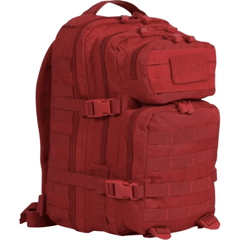 Mil-Tec US Assault Pack Large 36L Rød Rygsæk