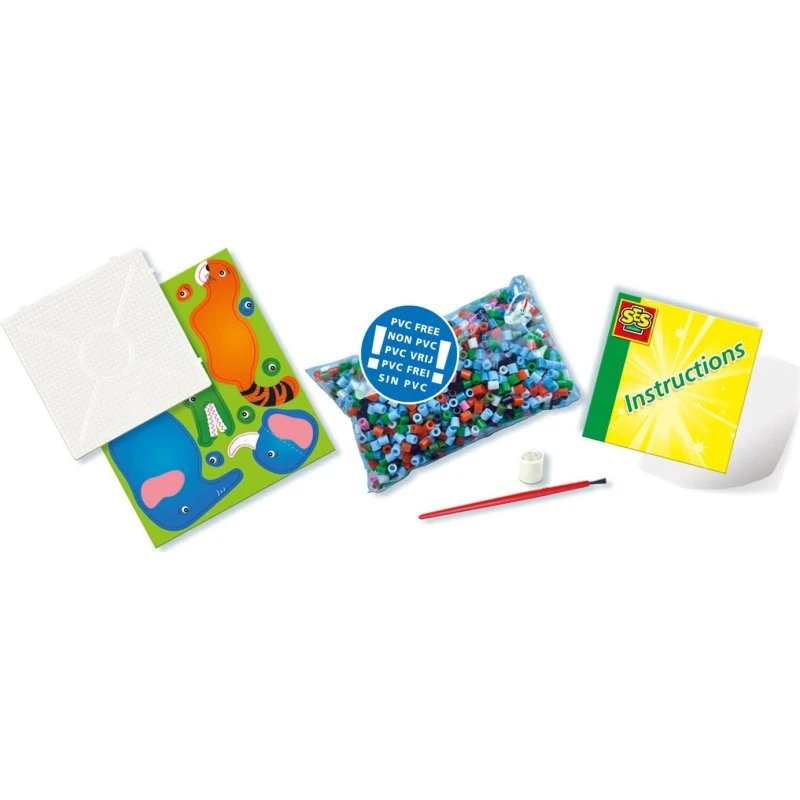 SES Creative Strygeperler 3D - Safari dyr, 2.000 dele