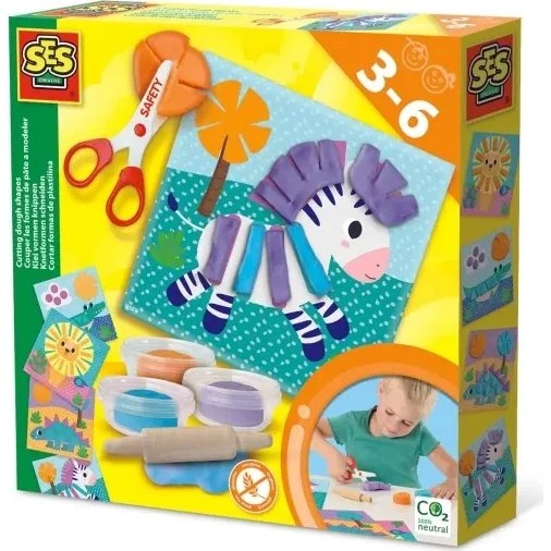 SES Creative Modellersæt 3 farver til 3-6 år