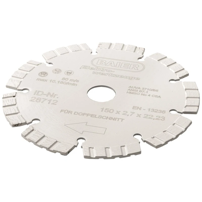 Baier Diamantskæreskive Mur Hvid 150mm
